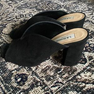 L.K. Bennett Carmela Open-Toe Mule